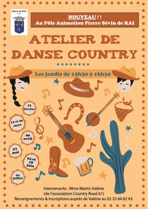 ATELIER DE DANSE COUNTRY